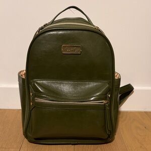 Olive Green Itzy Ritzy Diaper Backpack